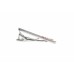 156827 Diamond Tie Clip